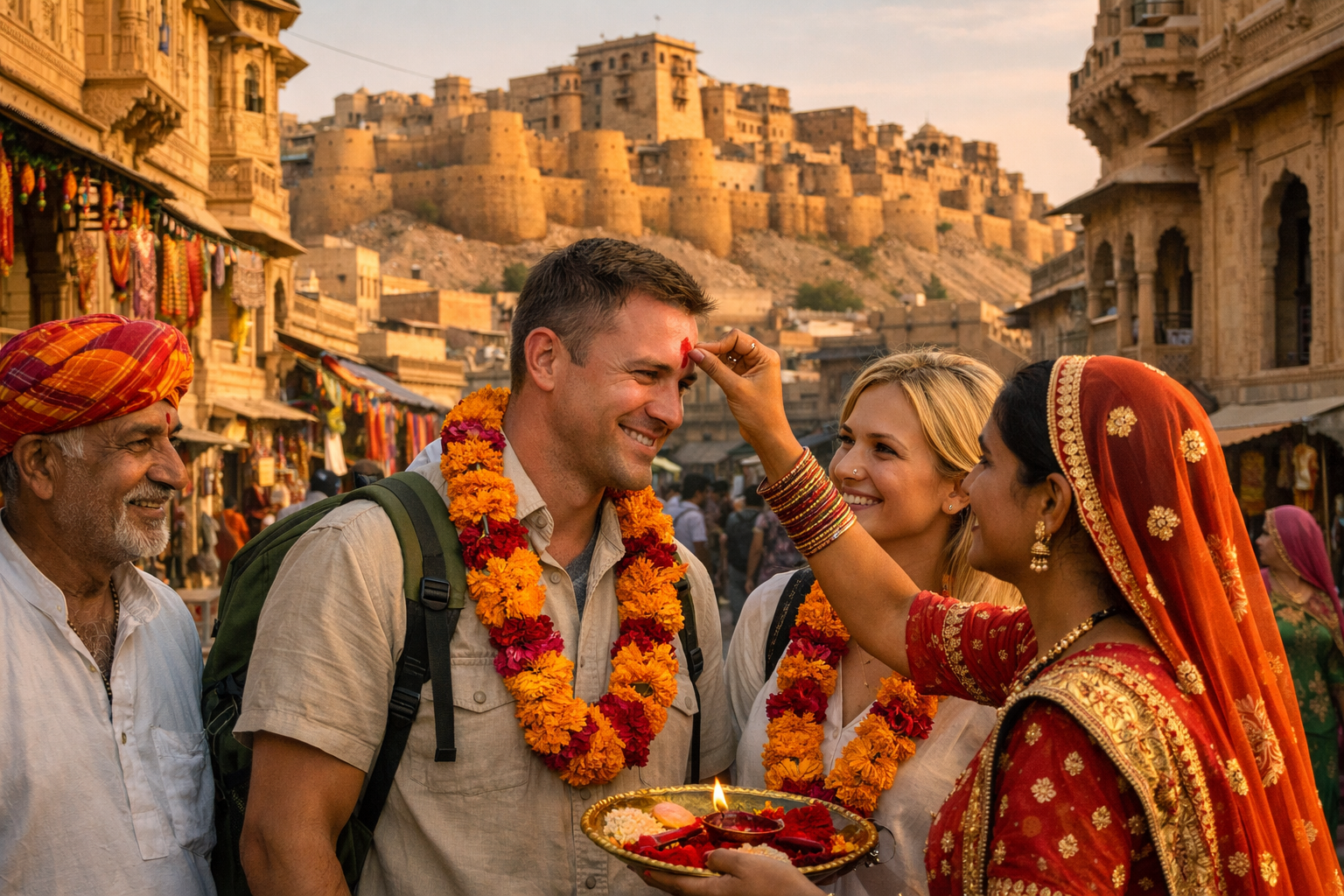Arrival in Jaisalmer